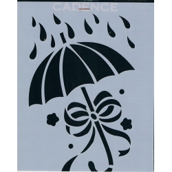 Szablon 20x15cm, D-09 Cadence  parasol